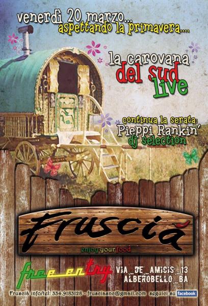 La Carovana del Sud live+Reggae Dancehall Party