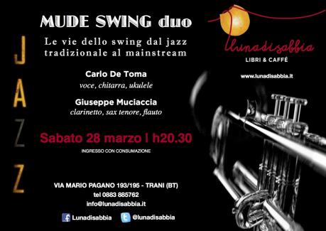 MUDE SWING duo - Le vie dello swing dal jazz tradizionale al mainstream