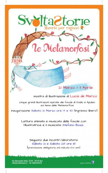 LE METAMORFOSI. Mostra d'illustrazioni di Lucia de Marco