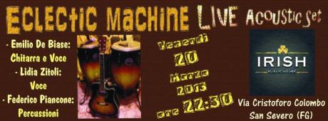 Eclectic Machine - Live Acoustic Set