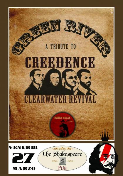 GREEN RIVER (creedence tribute) - Live at The Shakespeare Pub, Casarano
