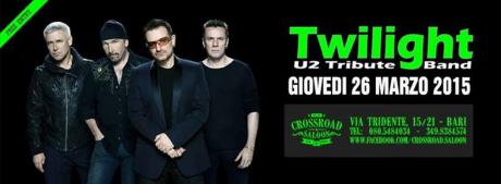 I Twilight U2 tribute band in concerto al Crossroad Saloon