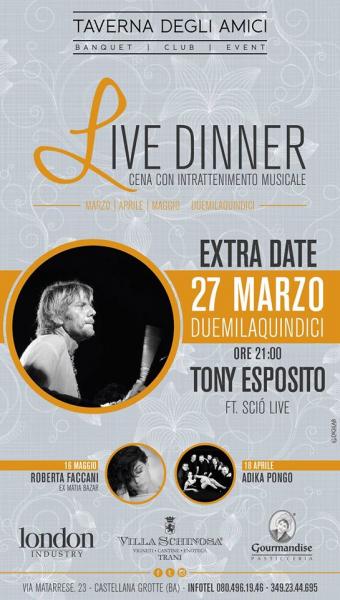 Tony Esposito ft. Scio' Live tributo a Pino Daniele