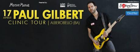PAUL GILBERT - Clinic Tour ad Alberobello