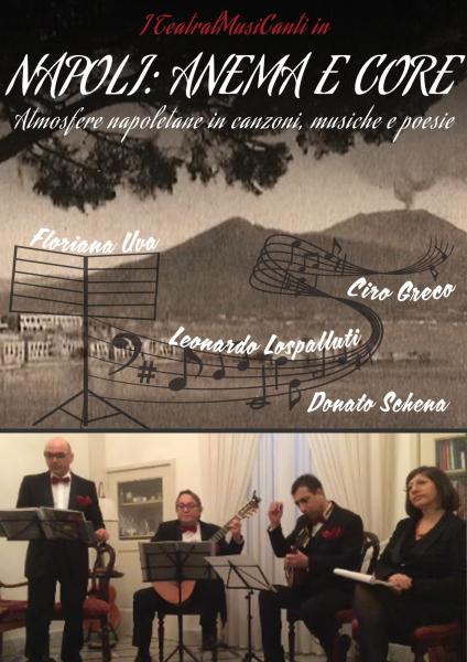 "NAPOLI: ANEMA E CORE"  Concerto/Spettacolo  FASANOMUSICA 2015