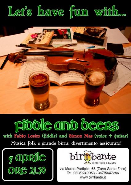 Fiddle And Beers..."folk Songs"