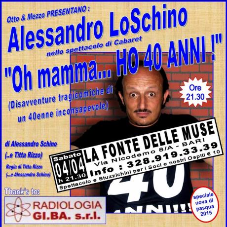 La Fonte Delle Muse Bari Cabaret con Lo Schino degli Otto&Mezzo.