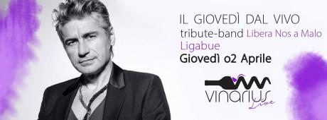 Giovedi 2 aprile sul palco del Vinarius "Libera nos a malo" tribute band Ligabue