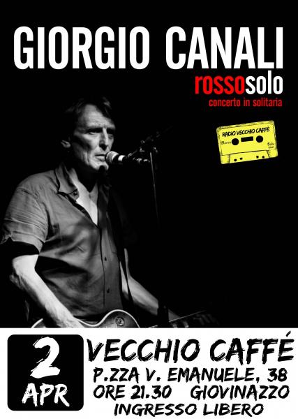 GIORGIO CANALI (rossosolo - concerto in solitaria) | FREE ENTRY