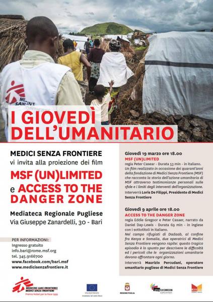 I Giovedi dell’Umanitario con Medici Senza Frontiere