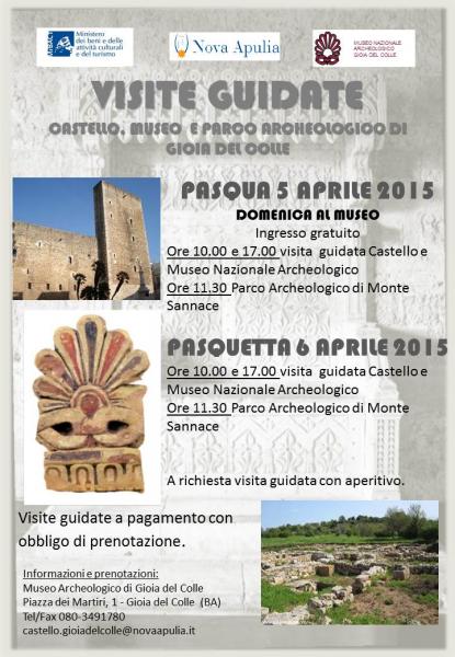 Visite guidate al Castello, Museo e Parco Archeologico di Gioia del Colle