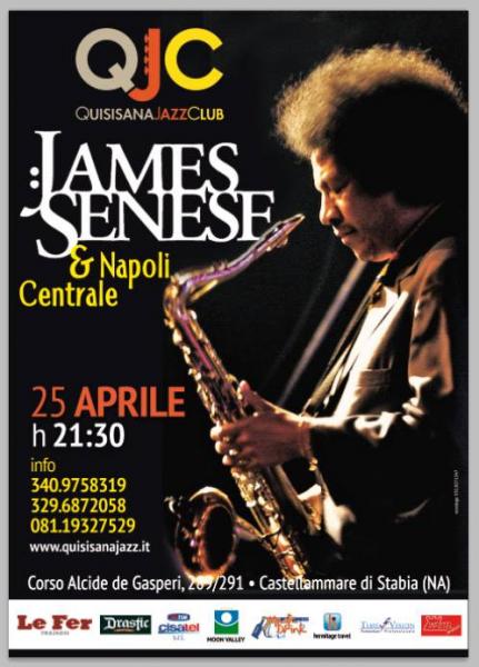 JAMES SENESE & NAPOLI CENTRALE in concerto