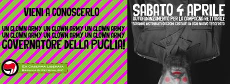 Un Clown Army GOVERNATORE della Puglia ~ vieni a conoscerlo.