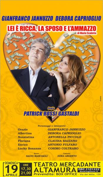 Gianfranco Jannuzzo e Debora Caprioglio
