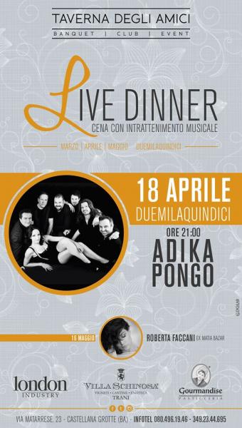 Adika Pongo in concerto