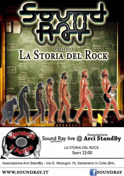 La Storia del Rock! SOUND RAY acoustic LIVE