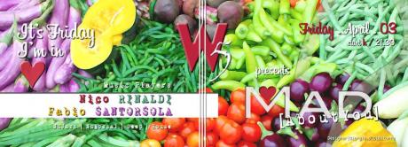 W|5 ? feat. Fabio Santorsola & Nico Rinaldi is #MadAboutVeggie | Friday, April 3