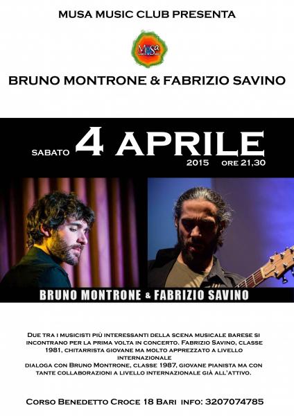 Bruno Montrone & Fabrizio Savino Duo