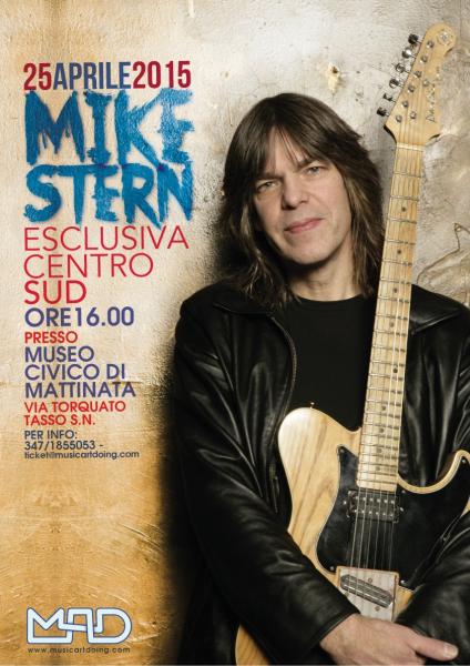 Mattinata. Arriva Mike Stern