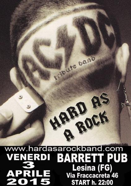 Hard as a Rock AC DC Tribute in concerto