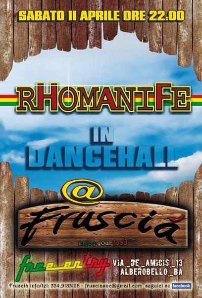 Rhomanife in Dancehall