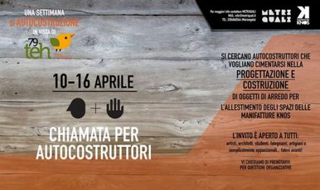 Chiamata per Autocostruttori- Manifattura Knos