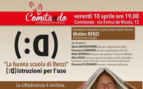 La buona scuola di Renzi: (d)istruzioni per l'uso