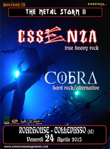 ESSENZA & Cobra - hard rock live
