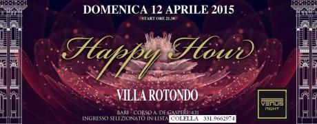 Happy Hour a Villa Rotondo