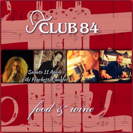 Ciki Forchetti Quartet feat Valentina Ricchiuto al Club 84 di Maglie