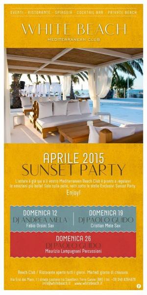 Sunset Party con Andrea Mela dj e Fabio Orsini Sax