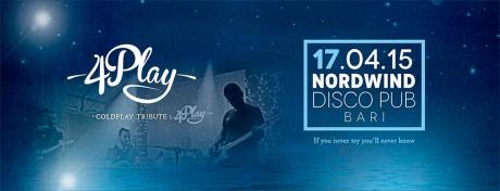COLDPLAY NIGHT con 4Play Coldplay Tribute Band al Nordwind discopub