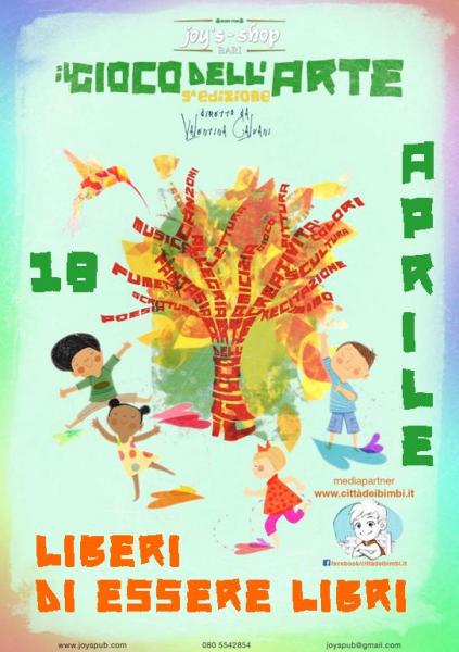 Il Gioco dell'Arte presenta "Liberi di essere libri"