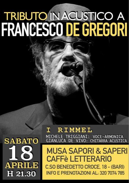 Tributo in Acustico a  Francesco de Gregori