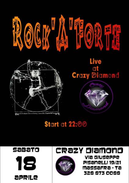 ROCK 'A' FORTE live at CRAZY DIAMOND
