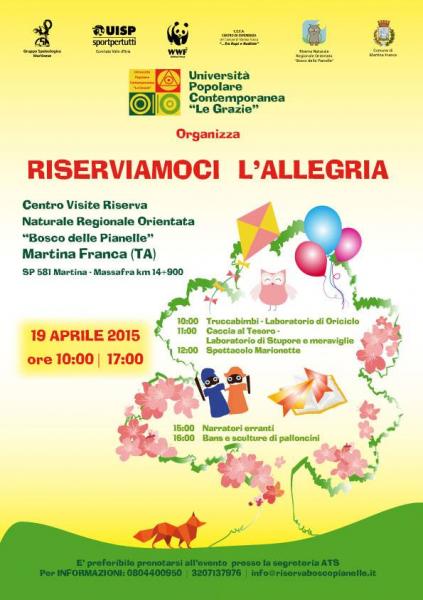 Riserviamoci l'allegria