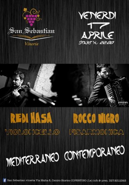 Redi Hasa - Rocco Nigro "Mediterraneo-Contemporaneo"