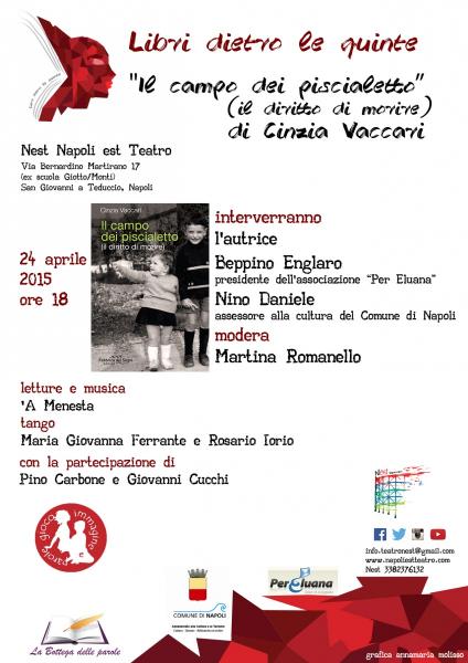 Libri dietro le quinte - "Il campo dei piscialetto (il diritto di morire)" di Cinzia Vaccari