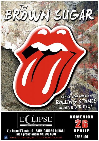 BROWN SUGAR - Rolling Stones Tribute Band live al Eclipse Lounge Bar