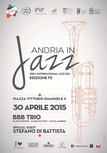Andria in Jazz presenta BBB Trio Special Guest Stefano Di Battista