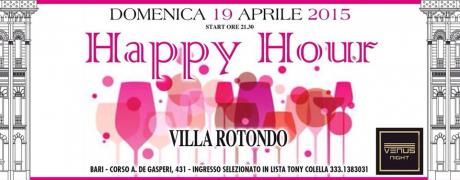 Happy Hour  a Villa Rotondo