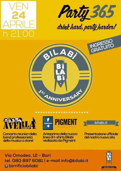Bilabì 1st Anniversary - Party 365