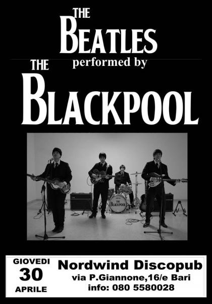 The Beatles Night con The Blackpool in concerto al Nordwind discopub