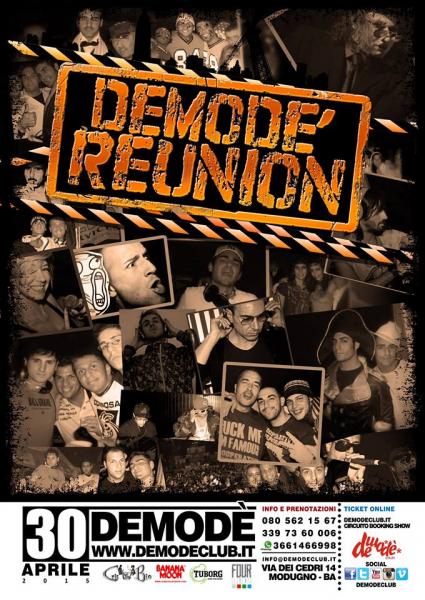 Demodè Reunion, today like yesterday: rimpatriata a Modugno