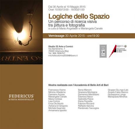 Vernissage - Logiche dello Spazio