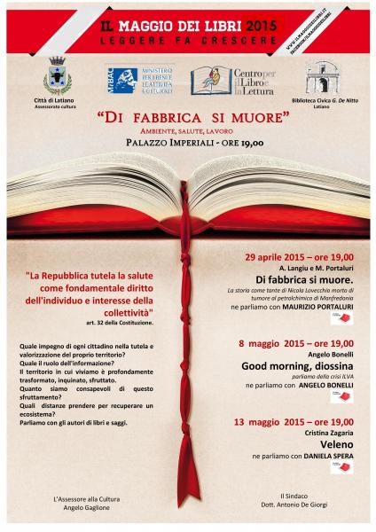 Presentazione del libro "Di fabbrica si muore"