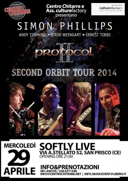 Simon Phillips with Andy Timmons, Steve Weingart, Ernest Tibbs