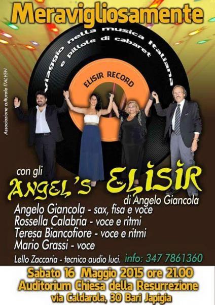 Angel's Elisir in concerto con "Meravigliosamente"