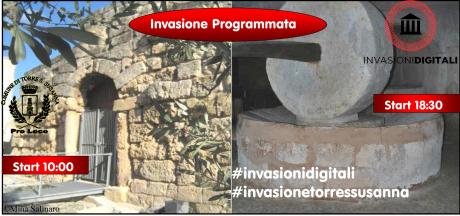 INVASIONE DIGITALE A TORRE SANTA SUSANNNA (Chiesa S. Pietro in Crepacore/Frantoi Ipogei)