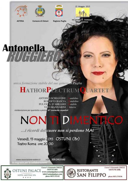 IN ESCLUSIVA NAZIONALE - ANTONELLA RUGGIERO e i mandolini dell'HPQ